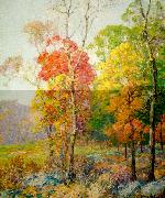 Maurice Braun Autumn in New England USA oil painting artist